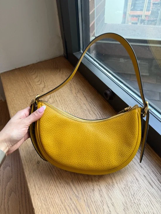 COACH Luna Crescent Shoulder Bag - Picture 4 of 8